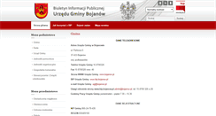 Desktop Screenshot of bip.bojanow.pl