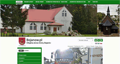 Desktop Screenshot of bojanow.pl